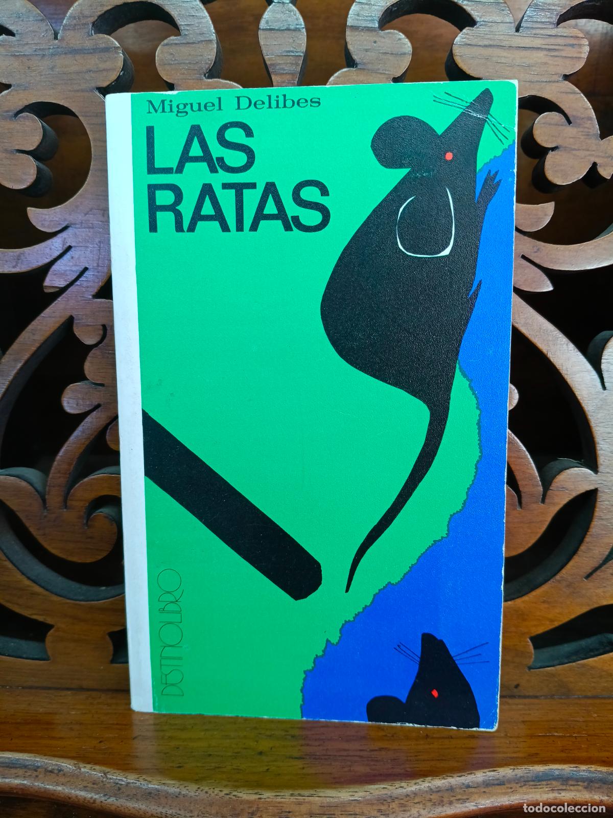 Libri di seconda mano: LAS RATAS, MIGUEL DELIBES. DESTINO 1973
