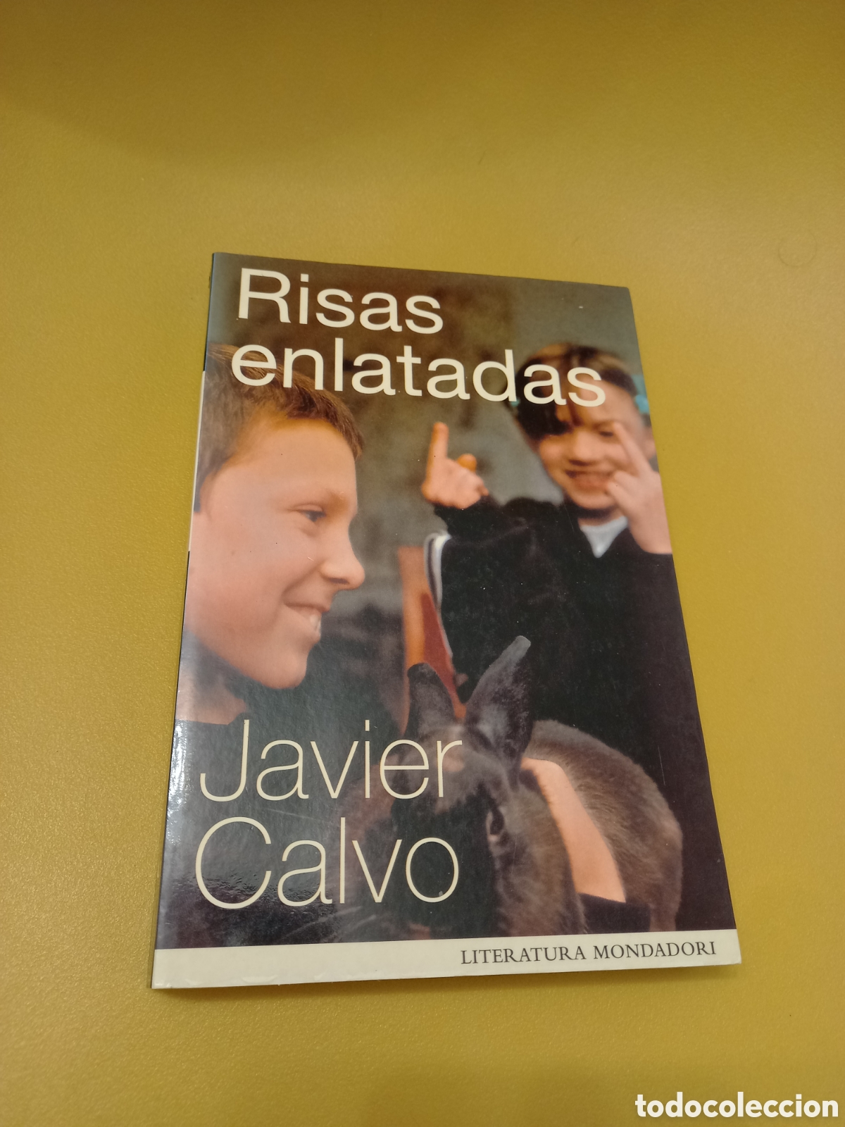 Gebrauchte B&uuml;cher: Libro Risas enlatadas. Javier Calvo. Literatura Mondadori