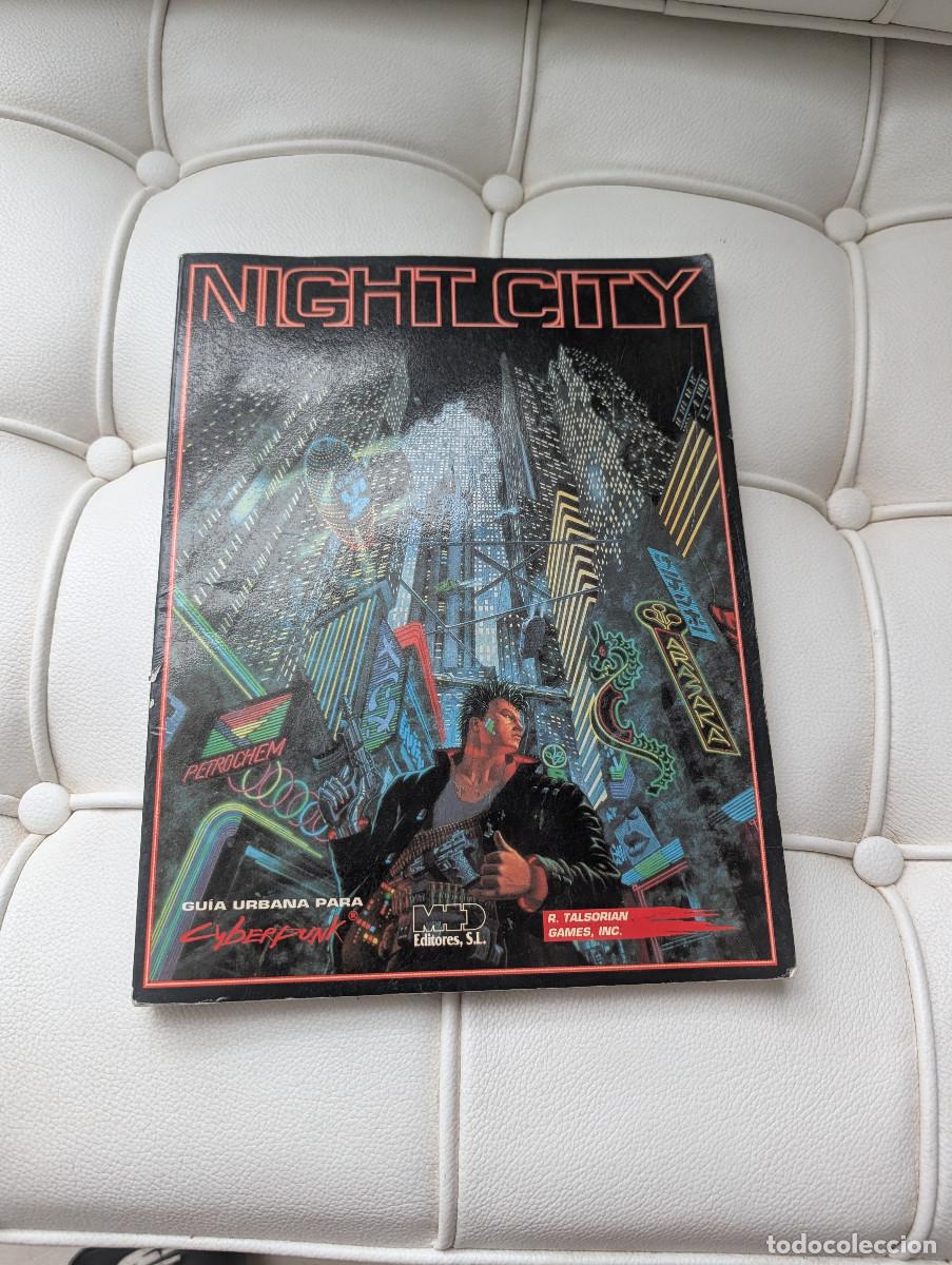 Libri di seconda mano: NIGHT CITY GU&Iacute;A URBANA PARA CYBERPUNK M+D EDITORES ROL.