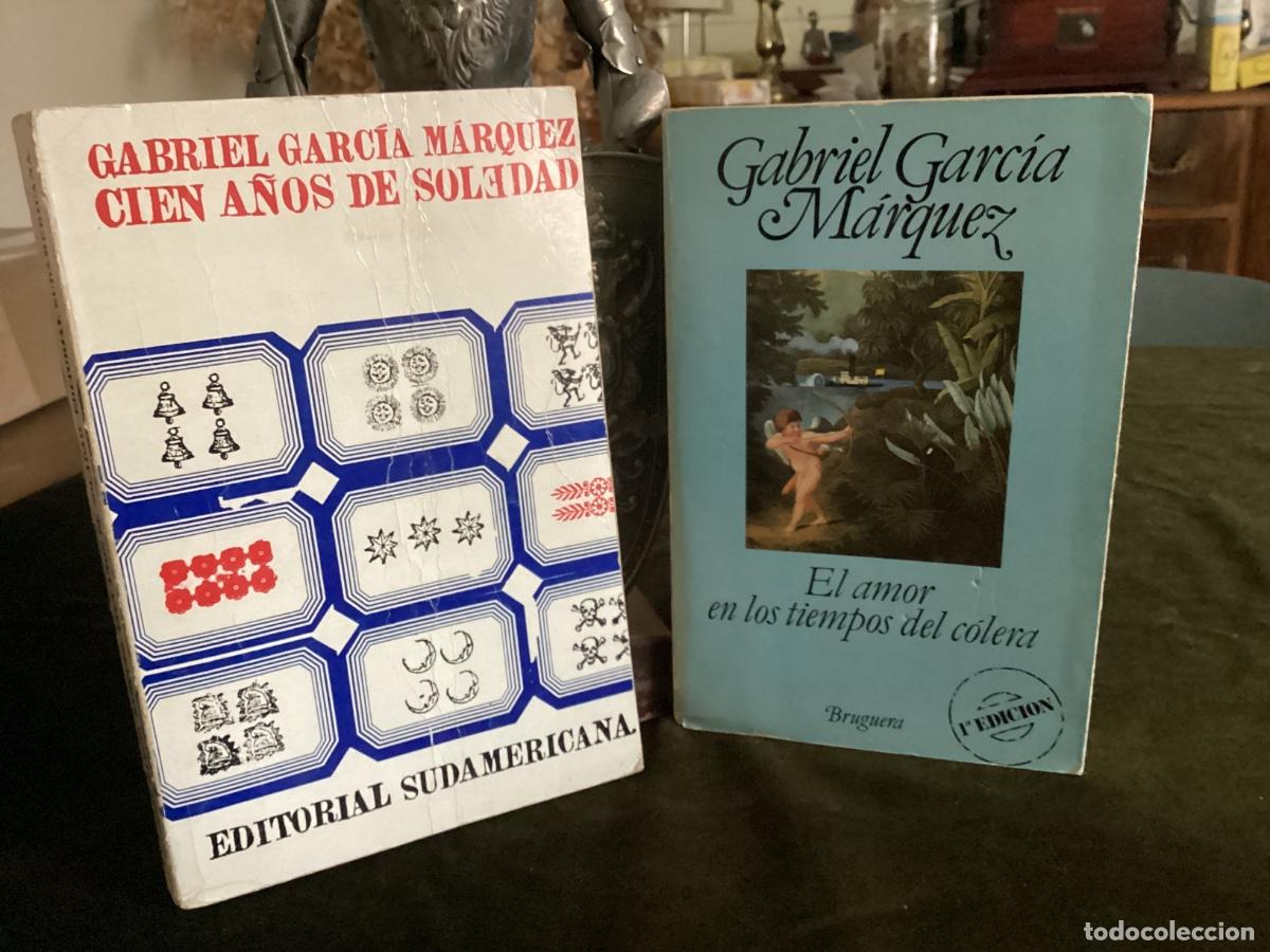 Libros de segunda mano: GABRIEL GARC&Iacute;A M&Aacute;RQUEZ. CIEN A&Ntilde;OS DE SOLEDAD / EL AMOR EN TIEMPOS DEL C&Oacute;LERA. 1&ordf; EDICIONES ESPA&Ntilde;OLAS