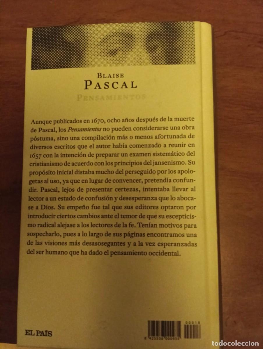 Libros de segunda mano: Pensamientos Pascal Blaise Pascal - Foto 2