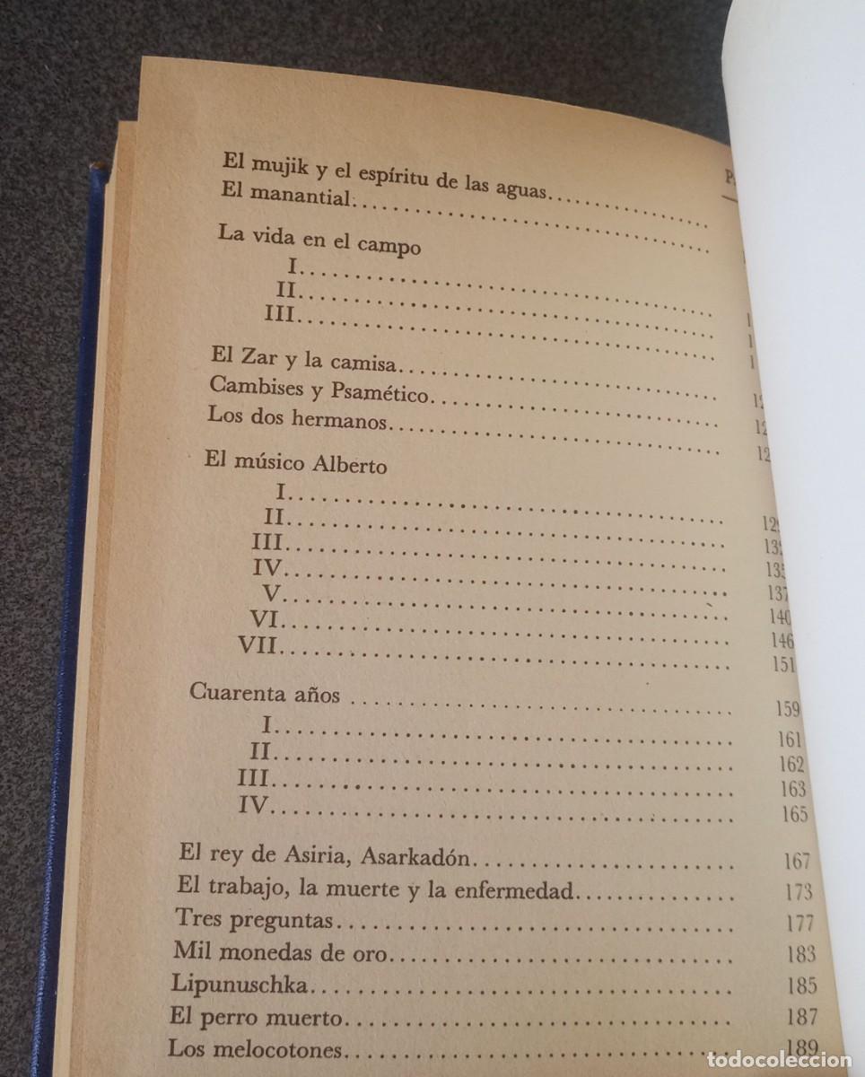 Libros de segunda mano: Cuentos Le&oacute;n Tolstoi - Foto 8