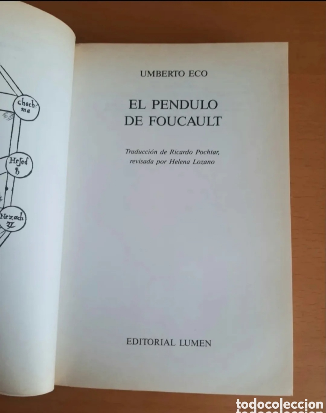 Libros de segunda mano: Umberto Eco El p&eacute;ndulo de foucault - Foto 2