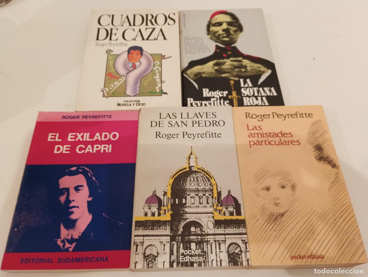 Livres d'occasion: Lote INDIVISIBLE 5 Libros Roger Peyrefitte - Las Amistades Particulares, Capri, Edhasa/Sudamericana