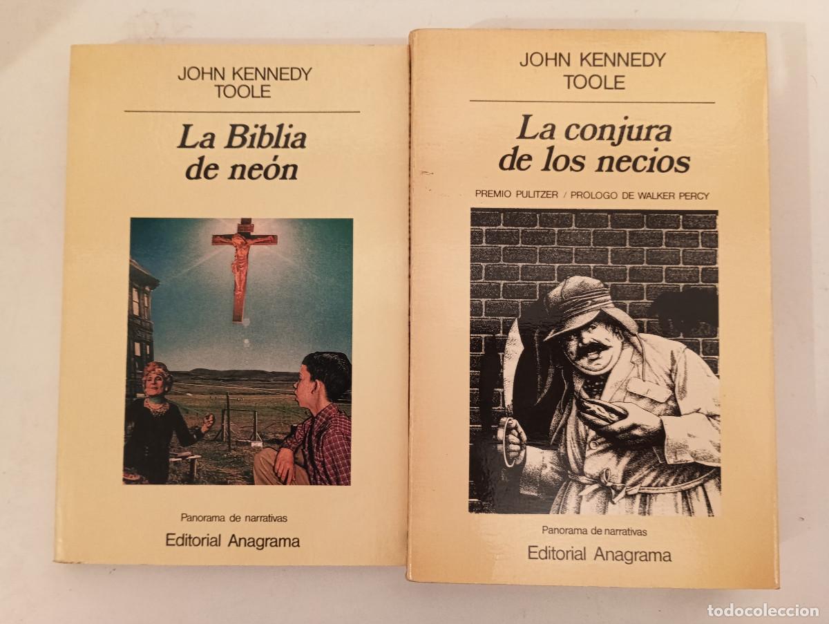 Livres d'occasion: Lote INDIVISIBLE 2 Libros John Kennedy Toole - La Conjura de los Necios + La Biblia de Ne&oacute;n