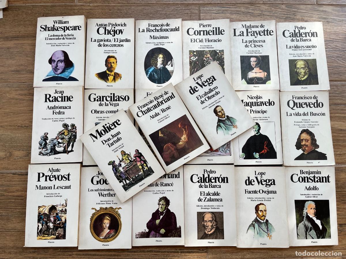 Libros de segunda mano: 21 CL&Aacute;SICOS DE LA LITERATURA PLANETA