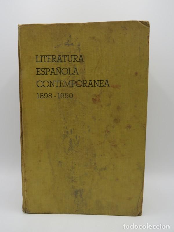 Libros de segunda mano: Literatura Espa&ntilde;ola contemporanea 1898-1950 - Juan Chabas - Editorial Cultural, SA - 1952