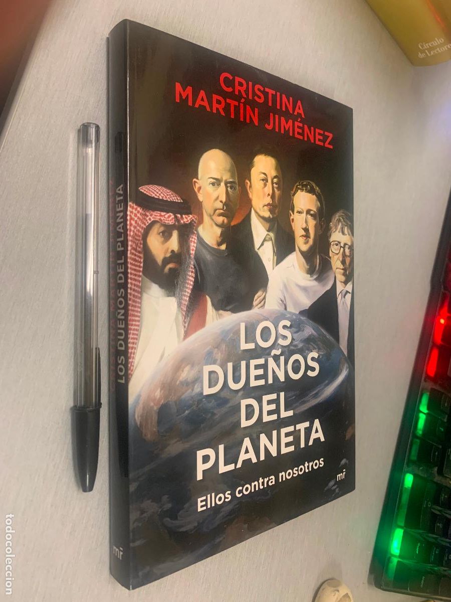 Libros de segunda mano: LOS DUE&Ntilde;OS DEL PLANETA, ELLOS CONTRA NOSOTROS / CRISTINA MART&Iacute;N JIM&Eacute;NEZ / MR EDICIONES 1&ordf; ED. 2023