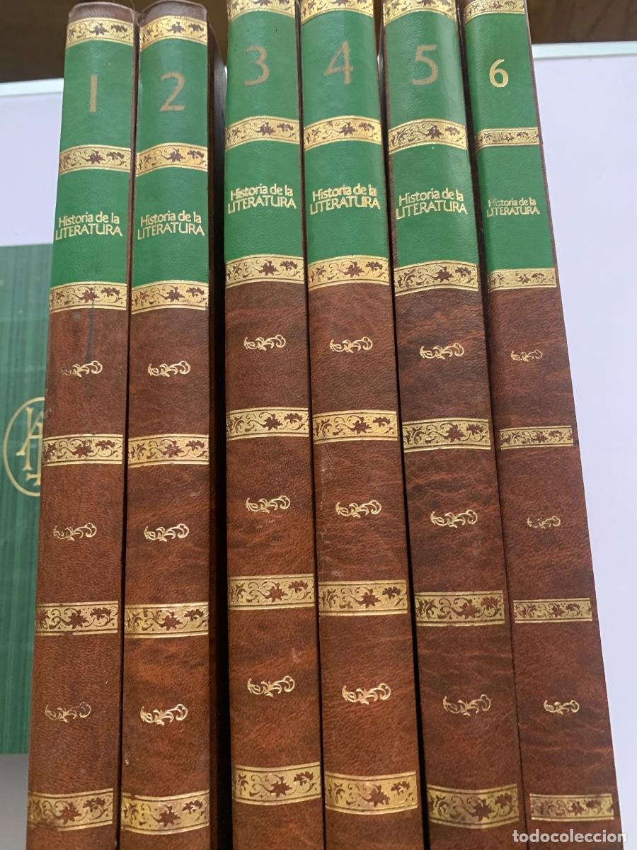 Libros de segunda mano: Historia de la Literatura. (6 tomos)