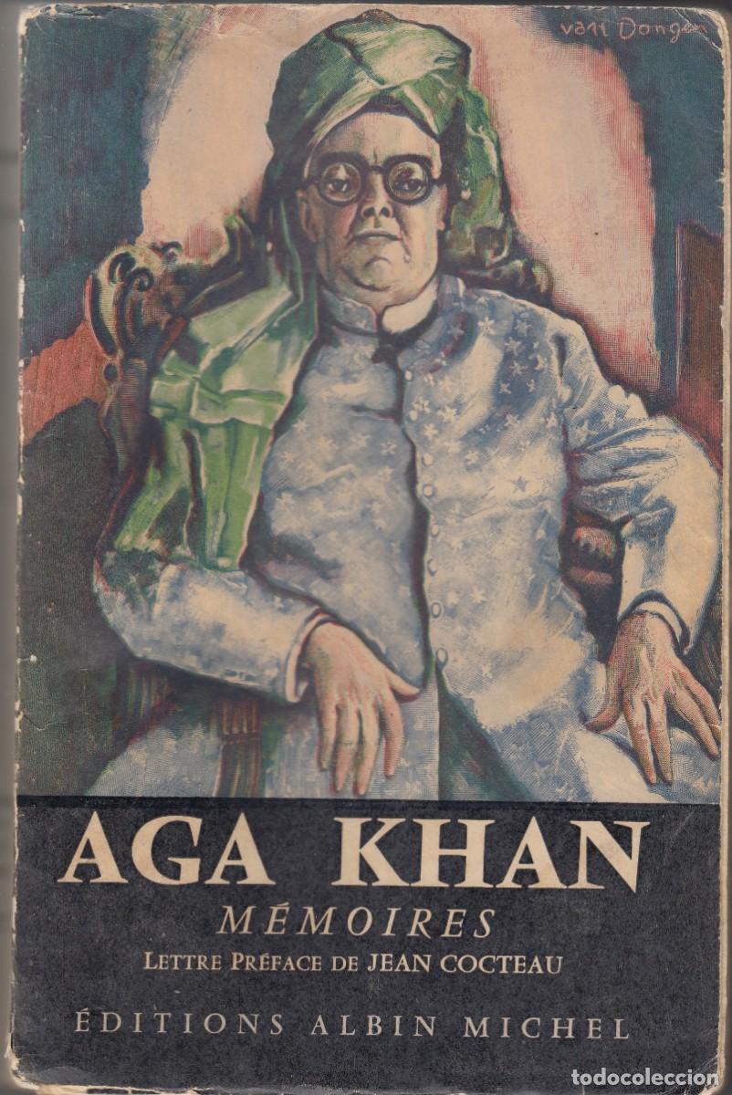 Libros de segunda mano: AGA KHAN. M&Eacute;MOIRES. Pr&eacute;face de Jean Cocteau. AEG