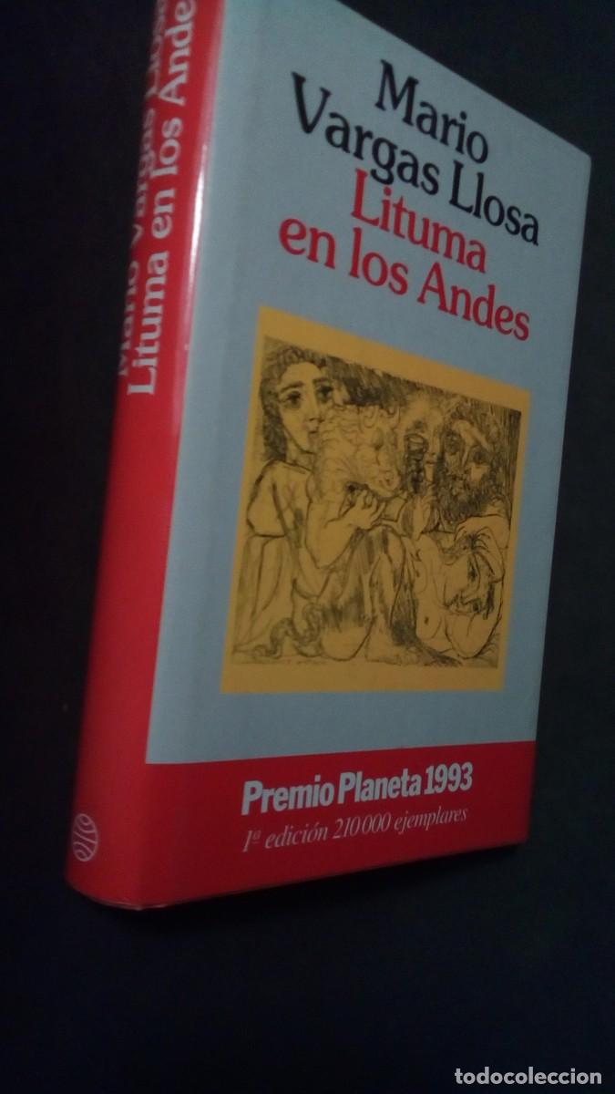 Libros de segunda mano: VARGAS LLOSA, Mario - LITUMA EN LOS ANDES - Planeta 1993 - 1&ordf; edici&oacute;n-COMO NUEVO