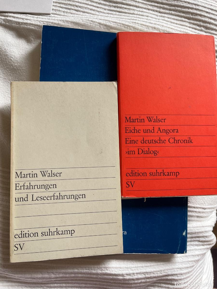 Libros de segunda mano: Martin Walser: Eiche und Angora; y Erfahrungen und Leseerfahrungen, SV 1965/1963