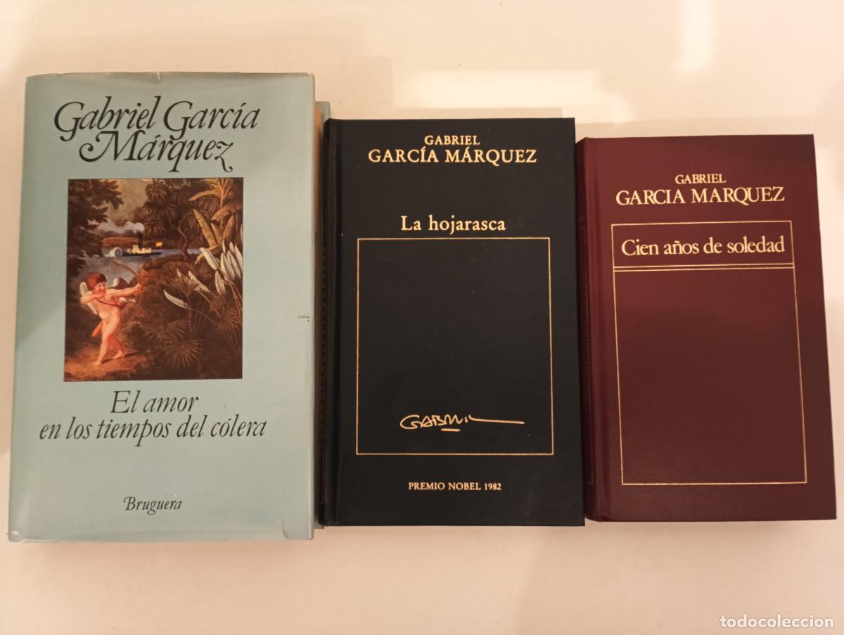 Libros de segunda mano: Lote INDIVISIBLE 3 Libros Gabriel Garc&iacute;a M&aacute;rquez - Cien A&ntilde;os de Soledad, El Amor en Tiempos C&oacute;lera