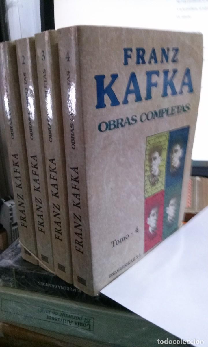 Libros de segunda mano: FRANZ KAFKA OBRAS COMPLETA 4 TOMOS EDICOMUNICACION