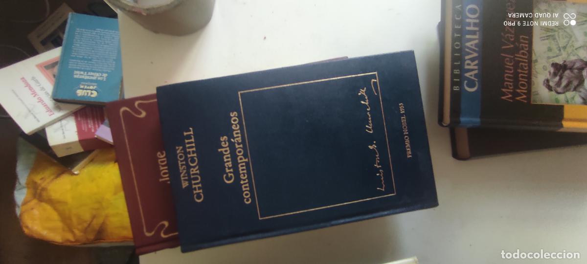 Libros de segunda mano: GRANDES CONTEMPORANEOS -- WINSTON CHURCHILL -- ORBIS 1982 --