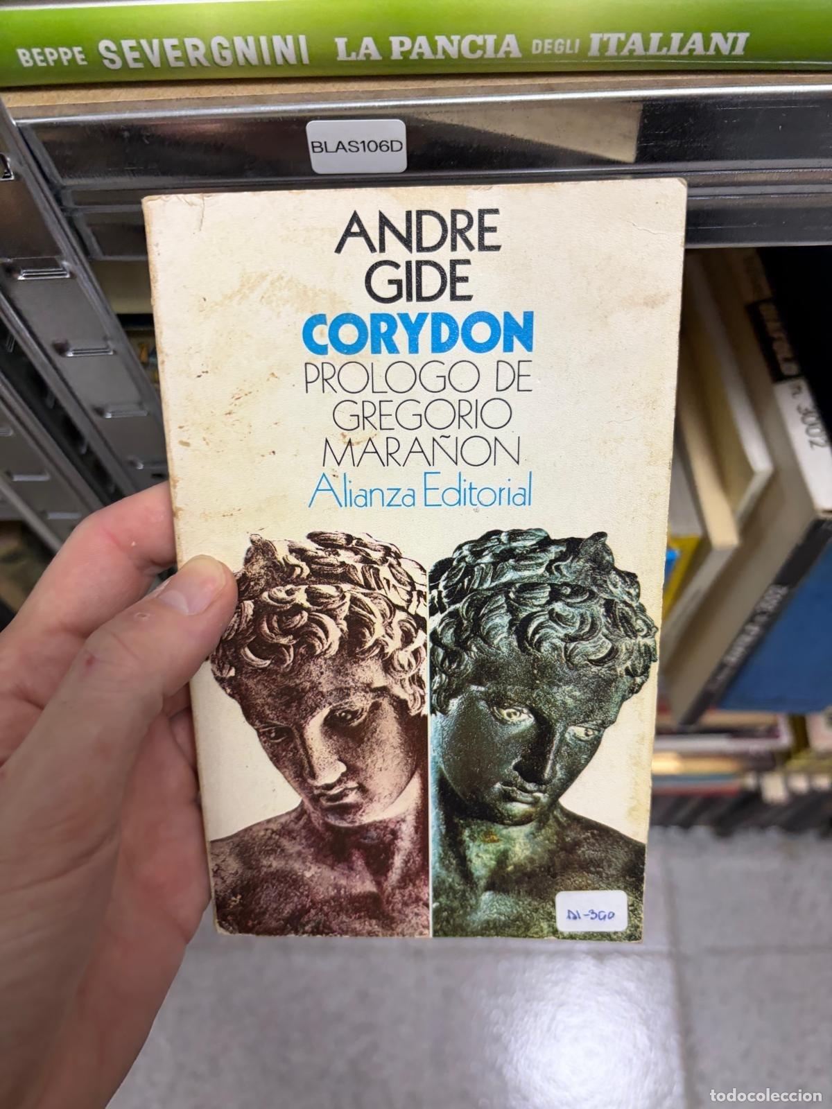 Livres d'occasion: BLAS106D Andr&eacute; Gide Corydon. Pr&oacute;logo de Gregorio Mara&ntilde;&oacute;n Alianza Editorial
