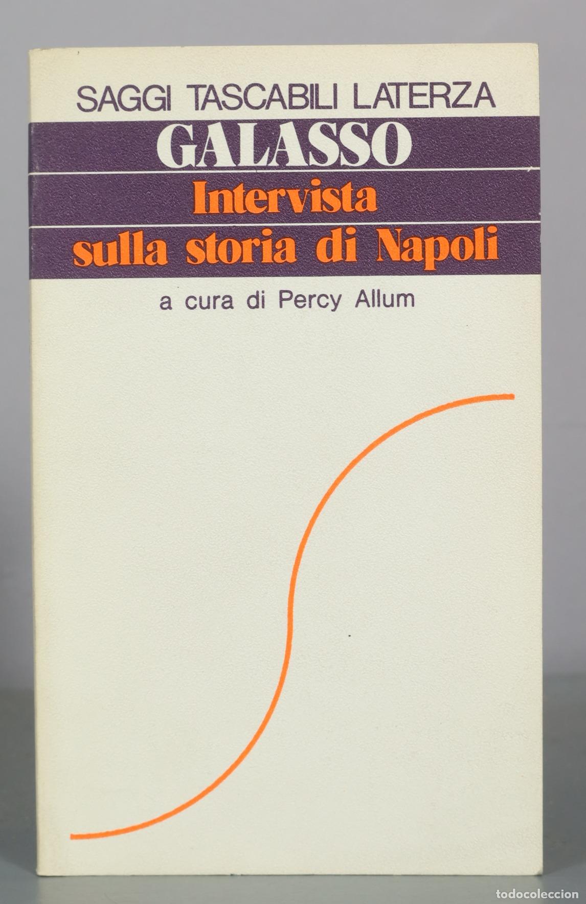 Gebrauchte B&uuml;cher: Intervista sulla storia di Napoli - Giuseppe Galasso - Laterza