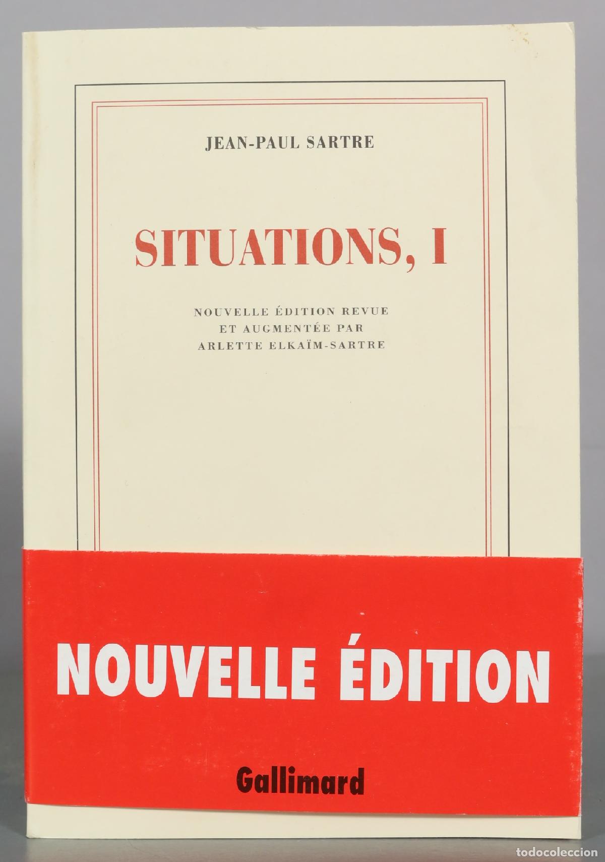 Libros de segunda mano: Situations, I - Jean-Paul Sartre - Gallimard