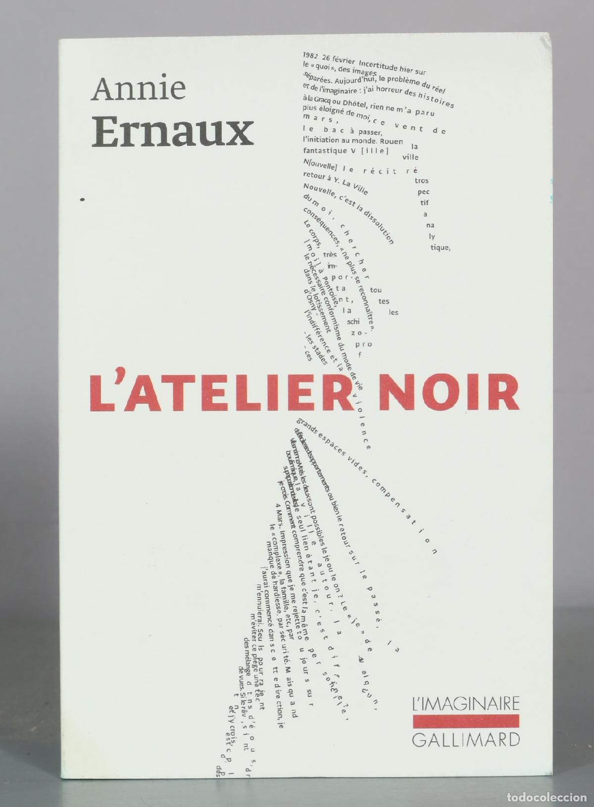 Libros de segunda mano: L'atelier noir - Annie Ernaux - Gallimard