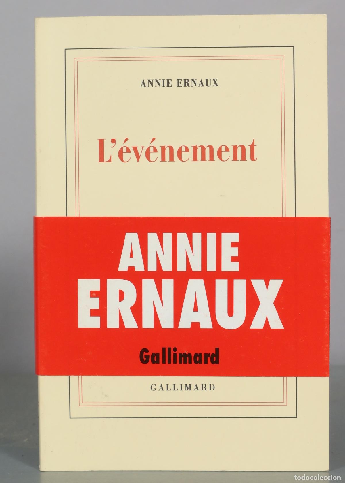 Libros de segunda mano: L'&eacute;v&eacute;nement - Annie Ernaux - Gallimard
