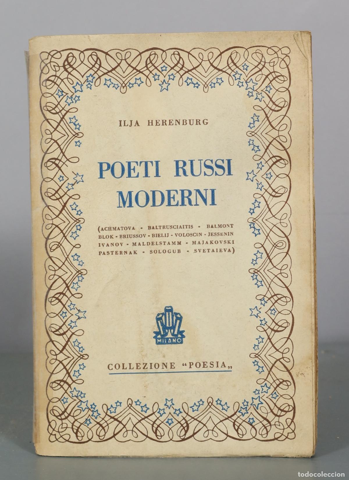 Libros de segunda mano: Poeti russi moderni - Ilja Herenburg - EDI Milano