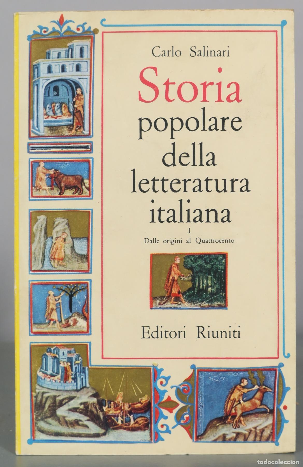 Libri di seconda mano: Storia popolare della letteratura italiana - Carlo Salinari - Editori Riuniti