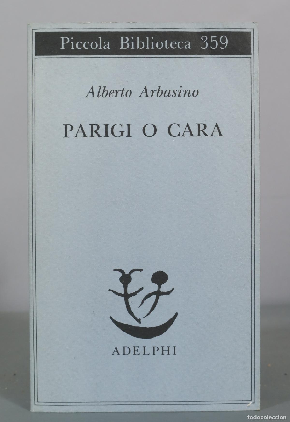 Libros de segunda mano: Parigi o cara - Alberto Arbasino - Adelphi - Foto 1