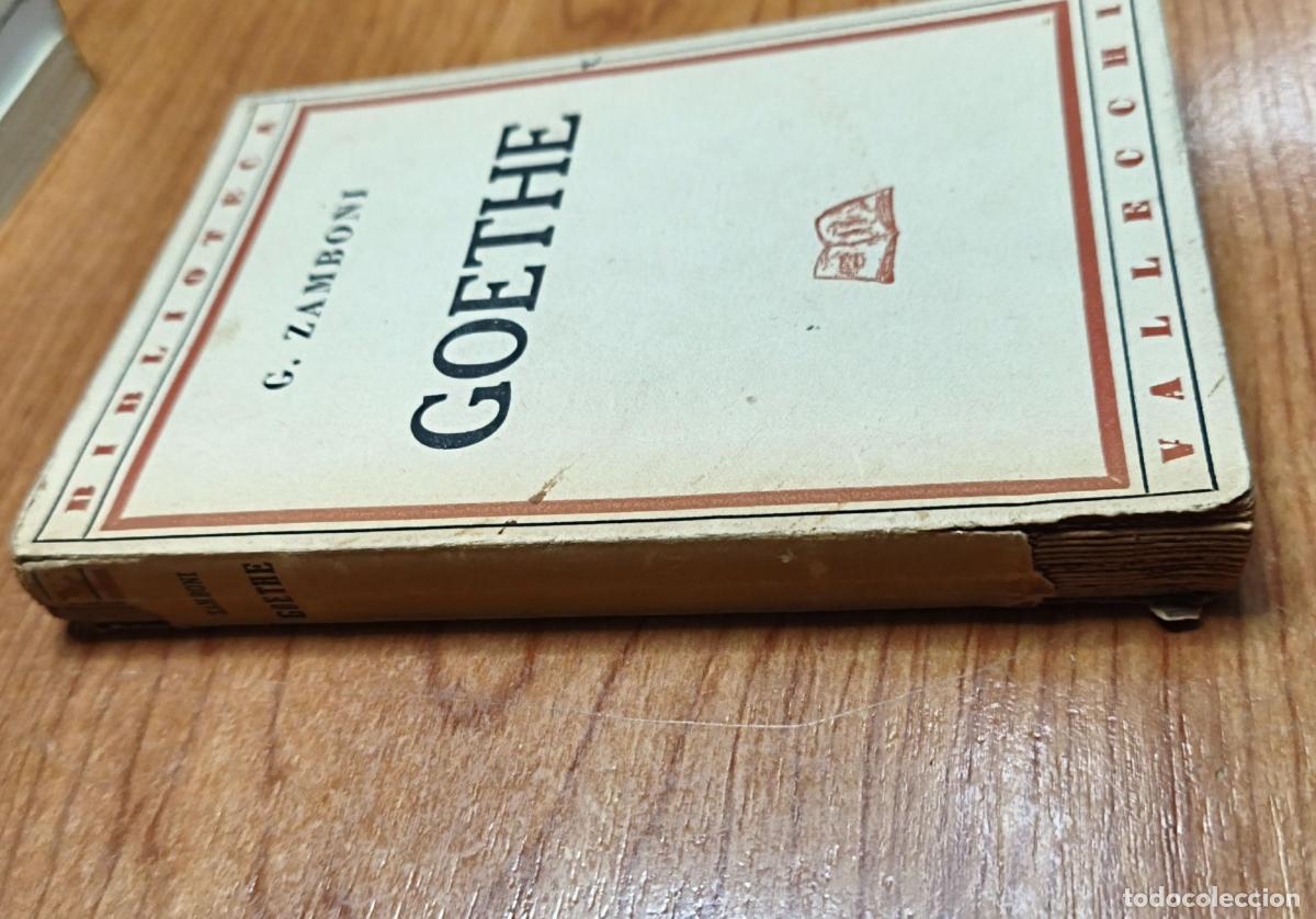 Libros de segunda mano: Goethe - G. Zamboni - Vallecchi - Foto 2