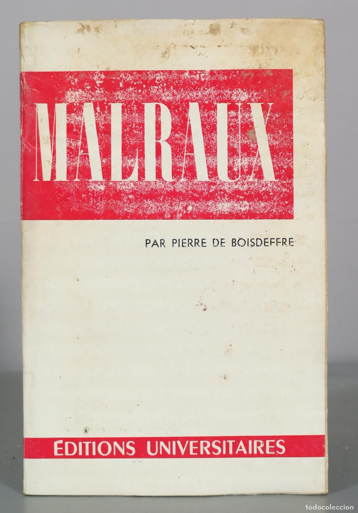 Libri di seconda mano: Malraux - Pierre de Boisdeffre - Editions Universitaires