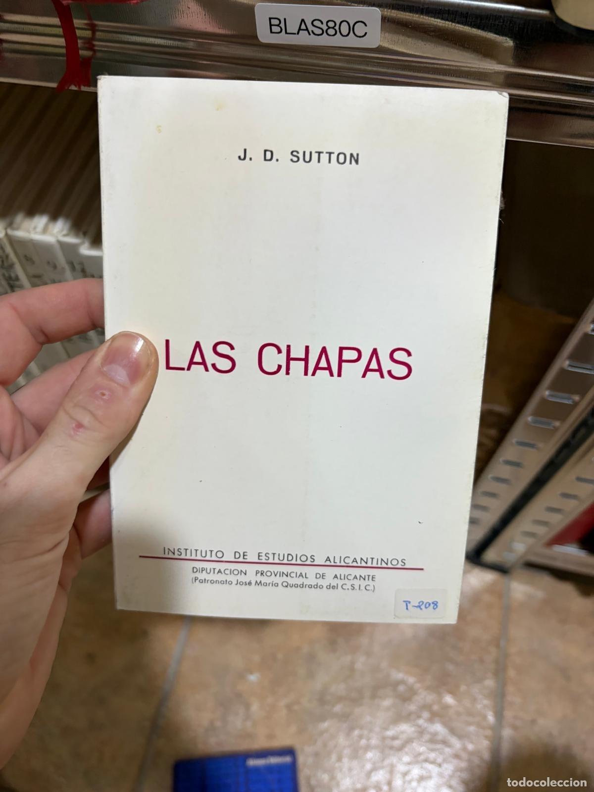 Libros de segunda mano: BLAS80C Las chapas J. D. Sutton