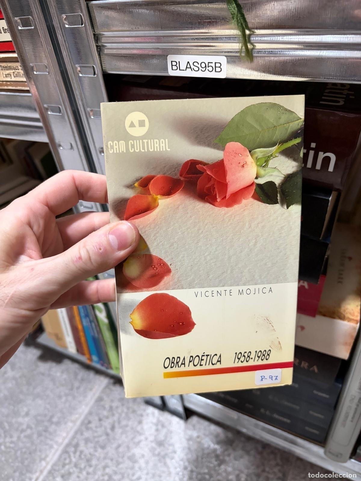 Libros de segunda mano: BLAS95B Obra po&eacute;tica 1958-1988 Vicente Mojica CAM Cultural