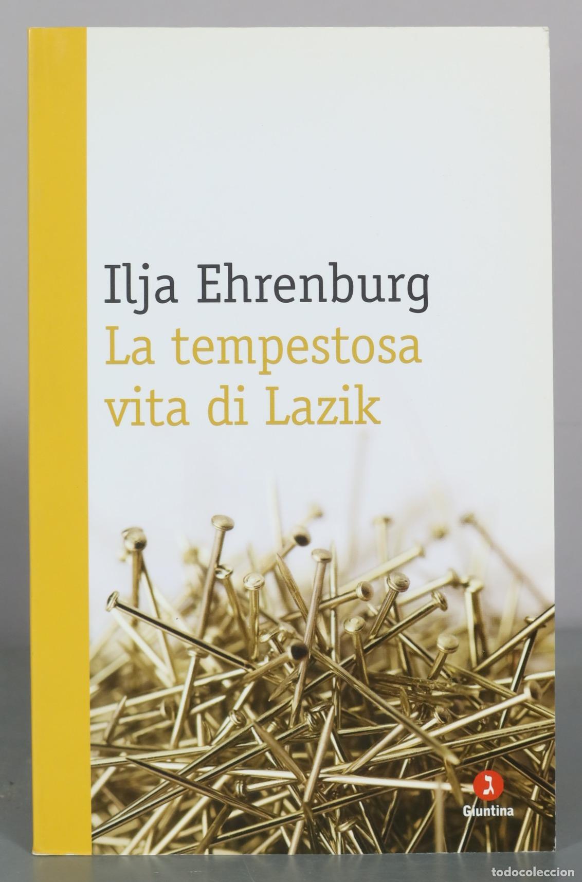Libros de segunda mano: La tempestosa vita di Lazik - Ilja Ehrenburg - Giuntina