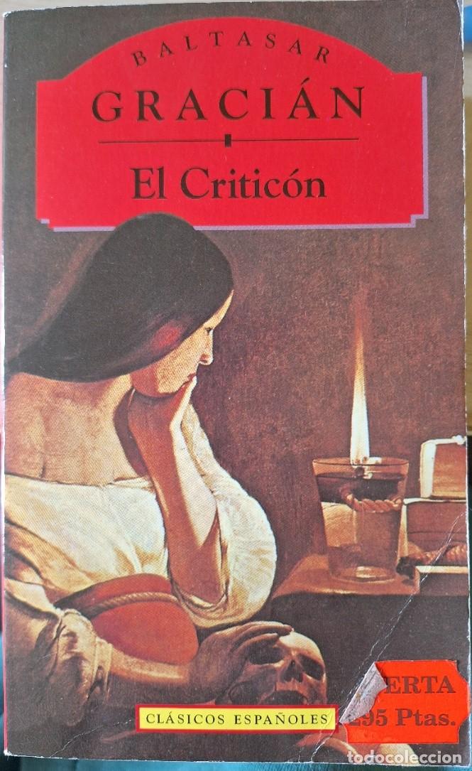 Libros de segunda mano: EL CRITICON. - GRACIAN, Baltasar. - Foto 1