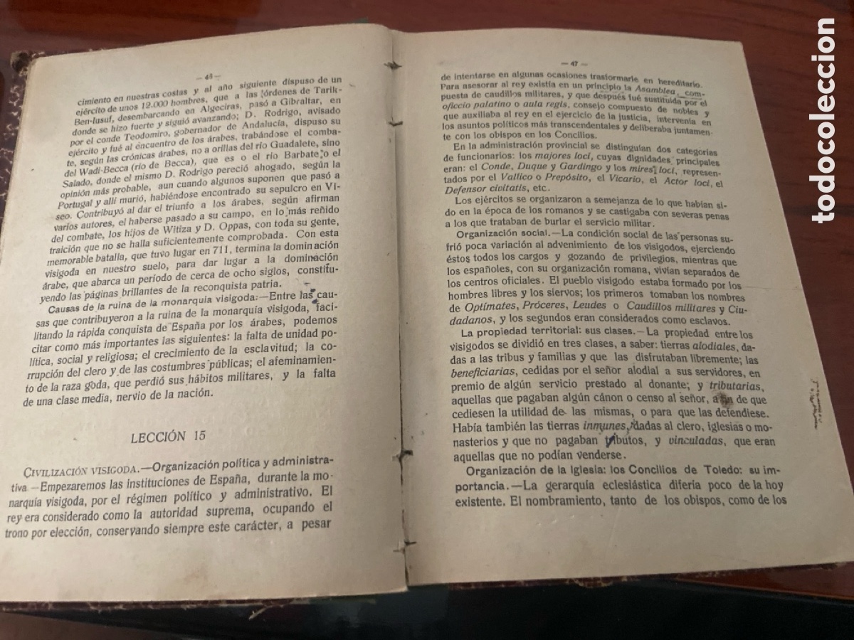 Libros de segunda mano: Compendio de Historia de Espa&ntilde;a 1914 - Foto 3