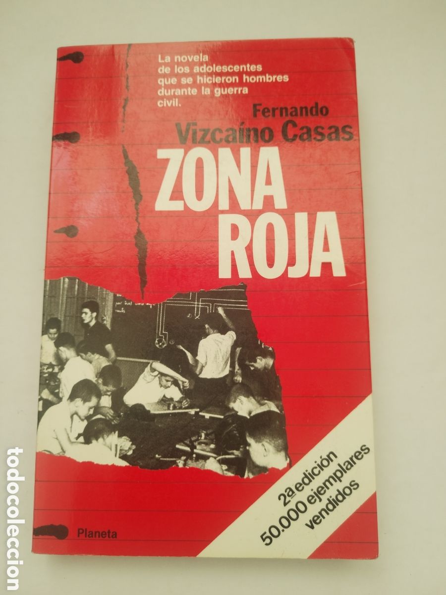 Libros de segunda mano: ZONA ROJA/FERNANDO VIZCA&Iacute;NO CASAS