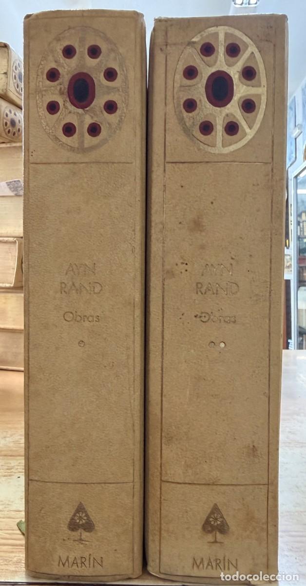 Libros de segunda mano: AYN RAND, OBRAS. (2 TOMOS). A-LEXT-1234