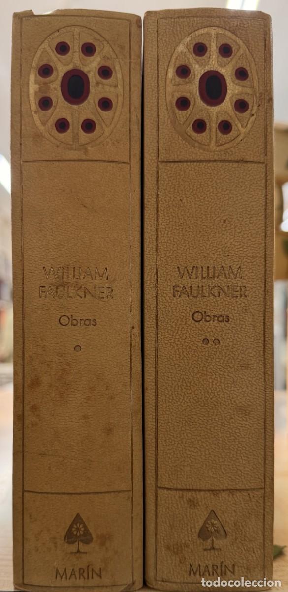Libros de segunda mano: WILLIAM FAULKNER, OBRAS. (2 TOMOS). A-LEXT-1236
