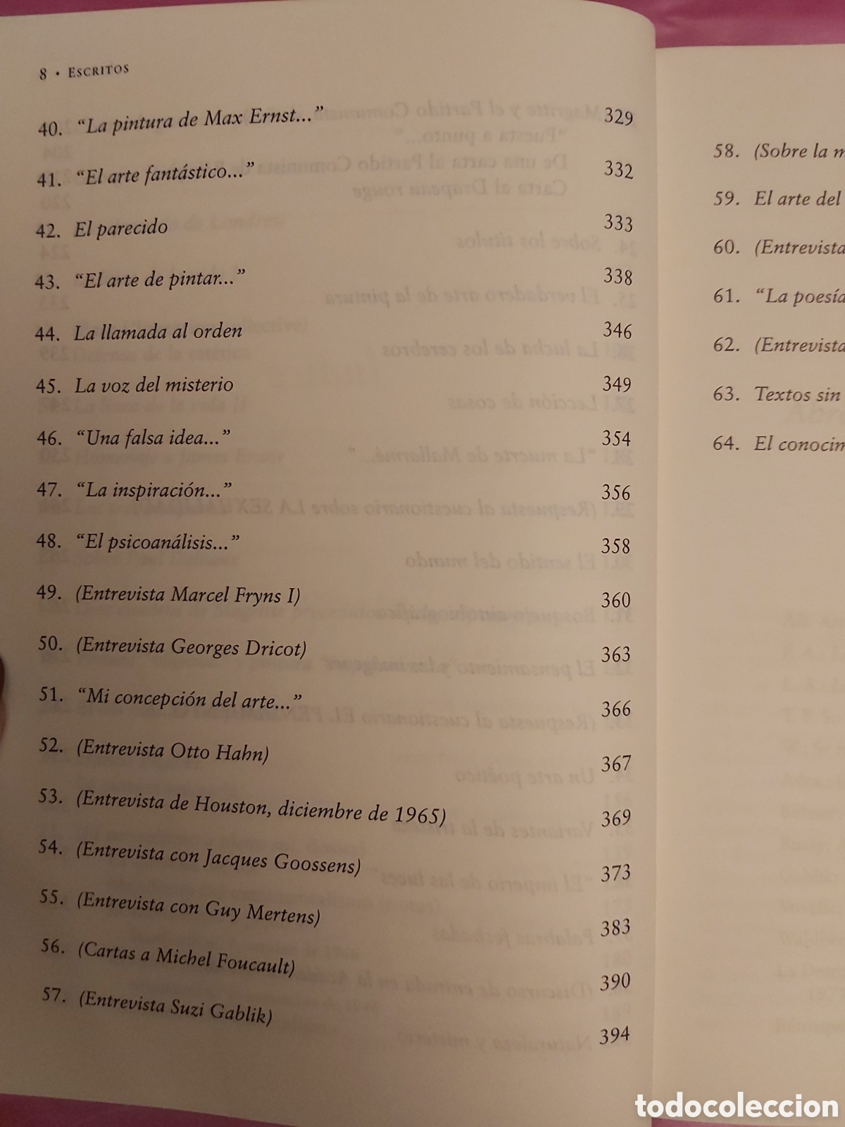 Libros de segunda mano: ESCRITOS REN&Eacute; MAGRITTE EDITORIAL SINTESIS 2003 - Foto 8