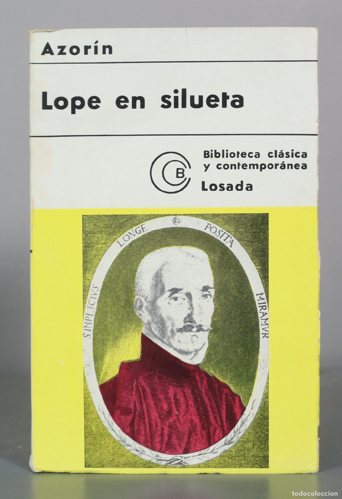 Libros de segunda mano: Lope en silueta - Azor&iacute;n - Losada