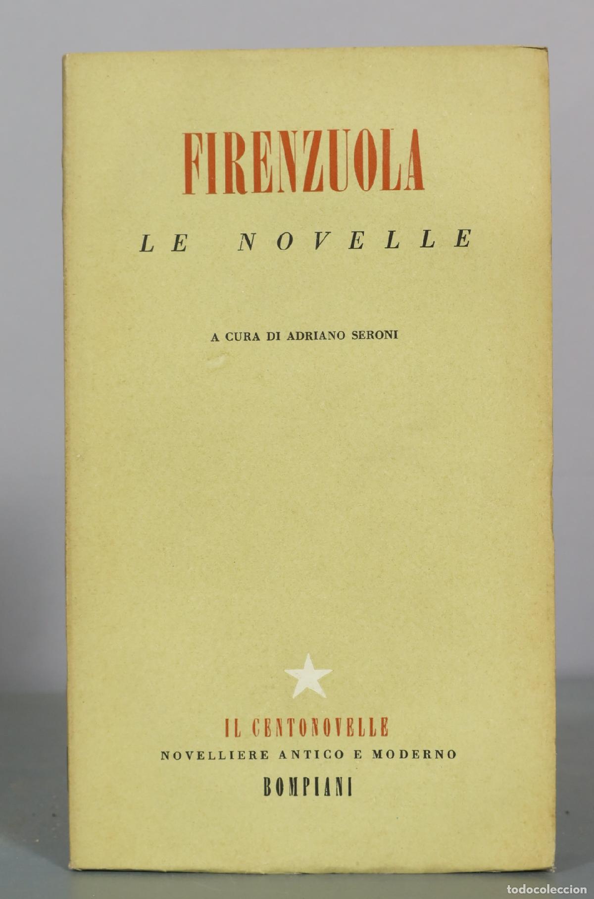 Libros de segunda mano: Le Novelle - Agnolo Firenzuola - Bompiani