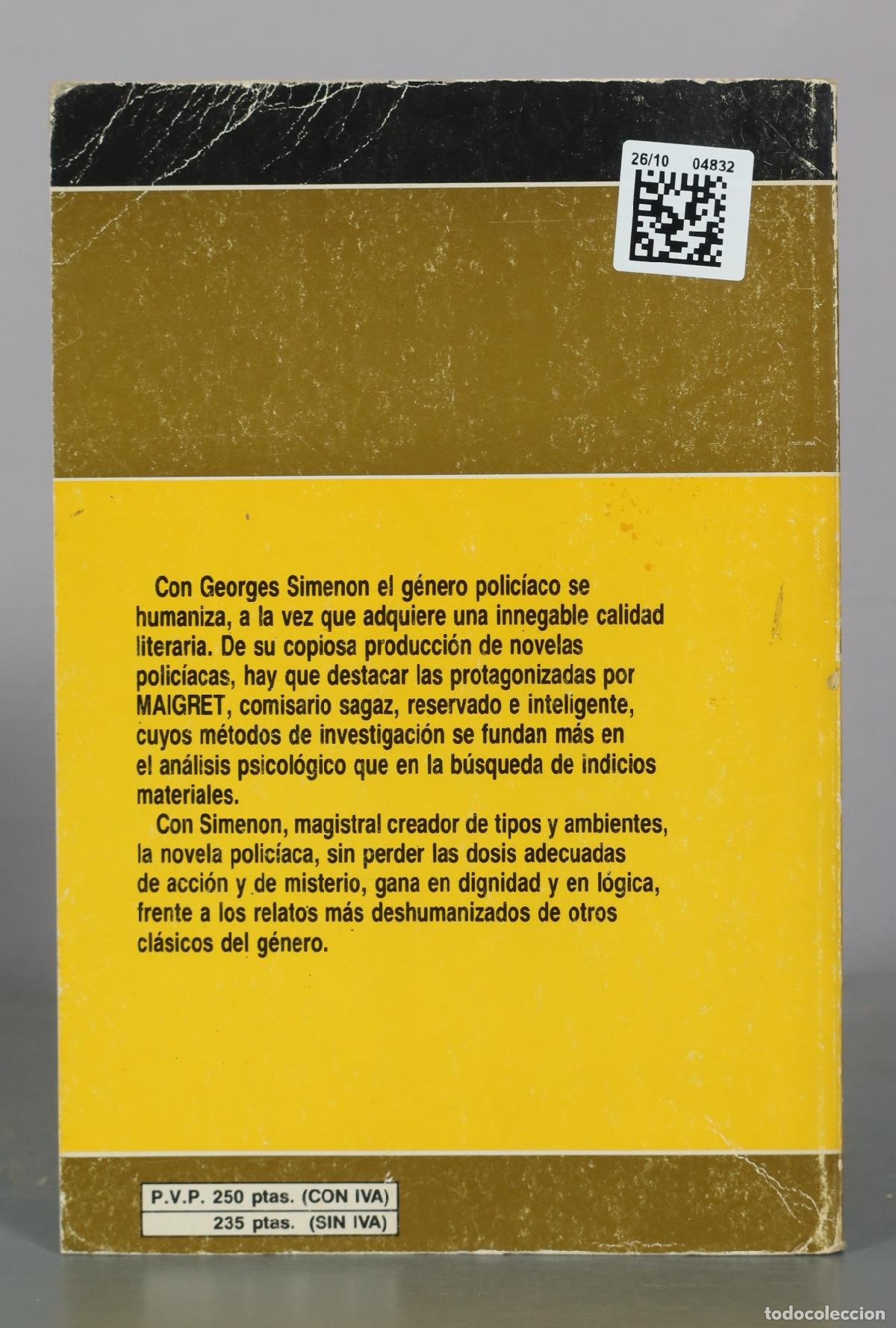 Libros de segunda mano: Maigret y los ancianos - Simenon - Foto 2