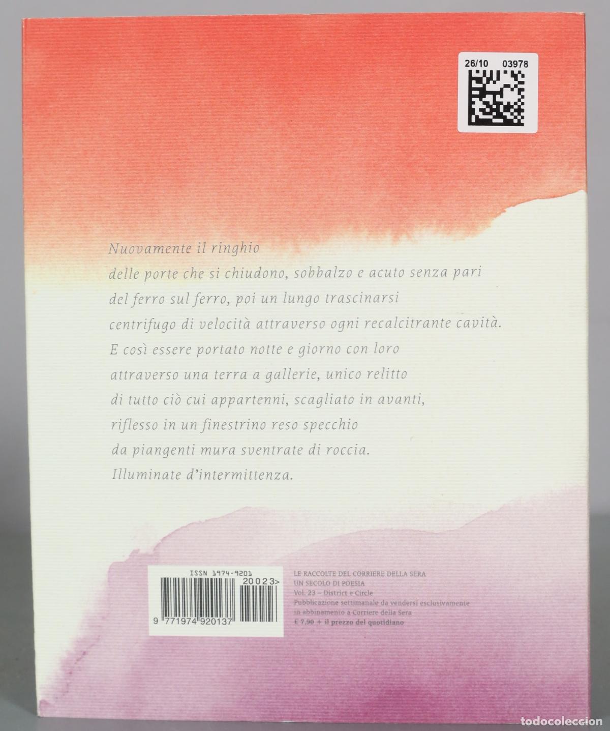 Libros de segunda mano: District e Circle - Seamus Heaney - Corriere della Sera - Foto 2
