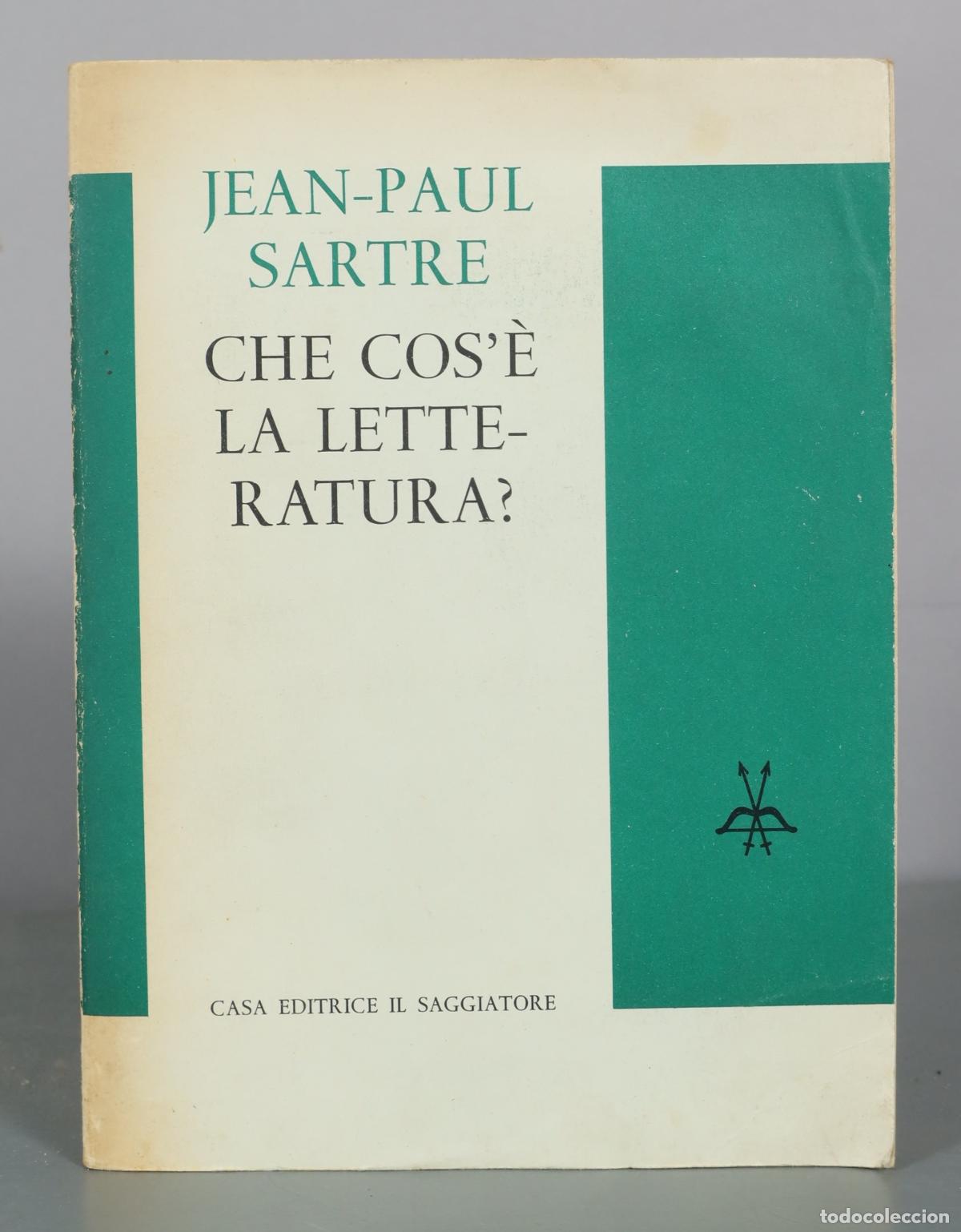 Libros de segunda mano: Che cos'&egrave; la letteratura? - Jean-Paul Sartre - Casa Editrice Il Saggiatore