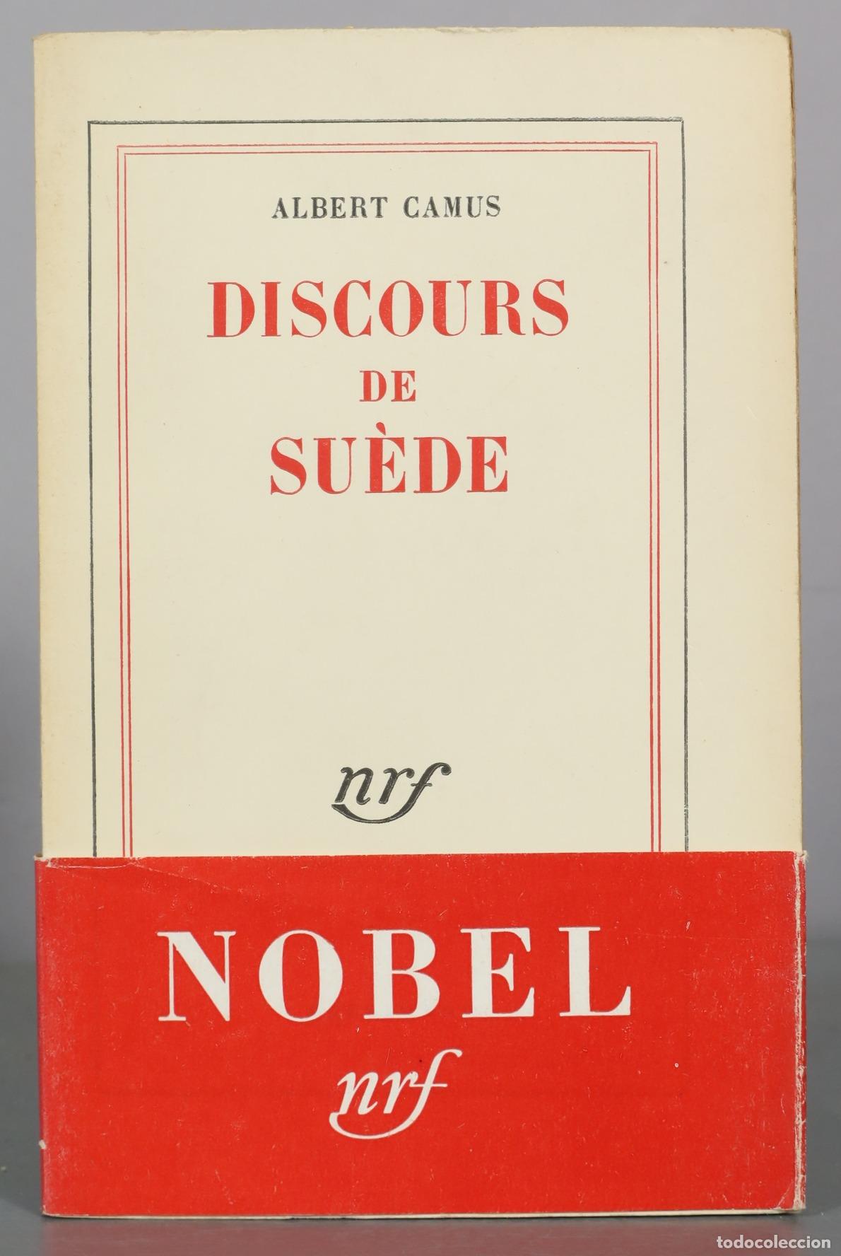 Libros de segunda mano: Discours de Su&egrave;de - Albert Camus - Gallimard