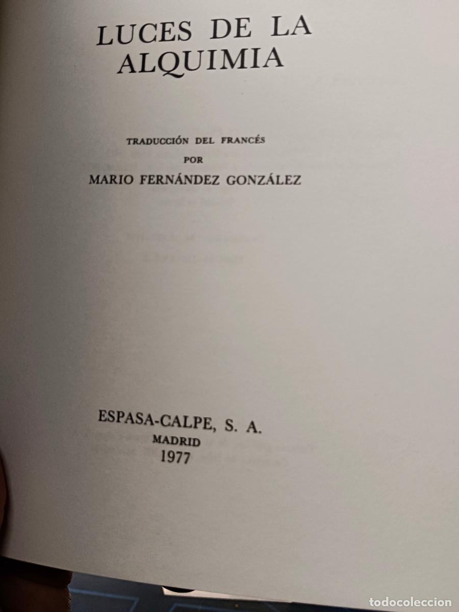 Libros de segunda mano: Libro, LUCES DE LA ALQUIMIA de ARNOLD WALDSTEIN - Foto 6