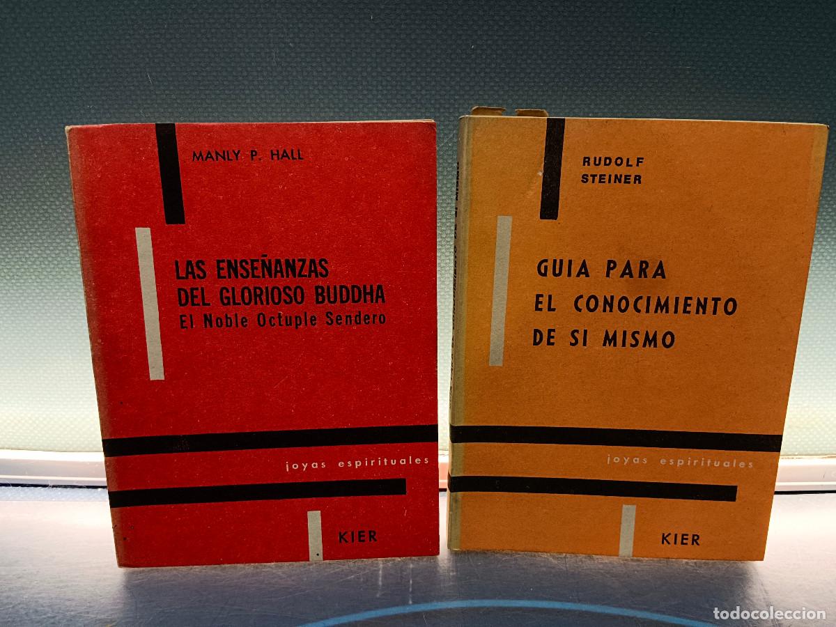 Libros de segunda mano: Libros editorial KIER, Gu&iacute;a para el conocimiento de s&iacute; mismo + Las ense&ntilde;anzas del glorioso Buddha