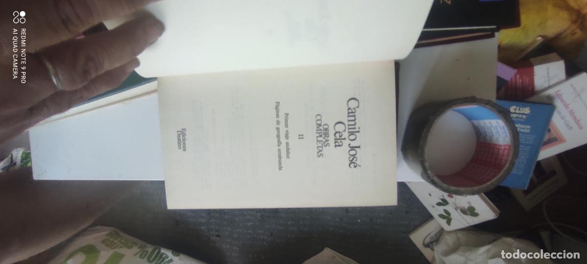 Libros de segunda mano: C. J. Cela, Primer viaje andaluz, P&aacute;ginas de geograf&iacute;a errabunda T 11 , O. C.
