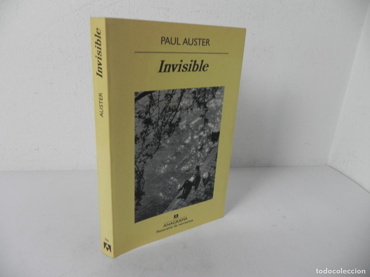 Second hand books: INVISIBLE (PAUL AUSTER) EDITORIAL ANAGRAMA-2009 1&ordf; EDICI&Oacute;N