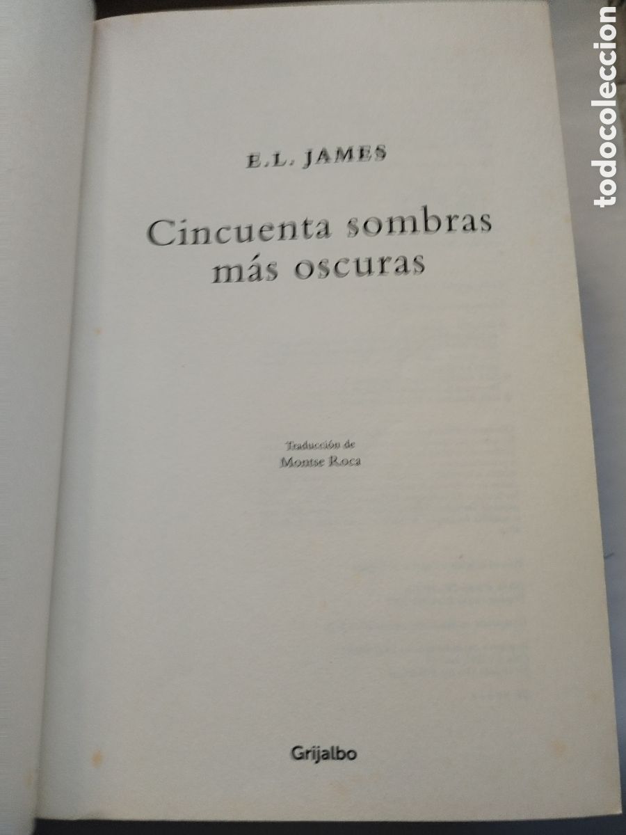 Libros de segunda mano: CINCUENTA SOMBRAS DE GREY/E. L. JAMES - Foto 6