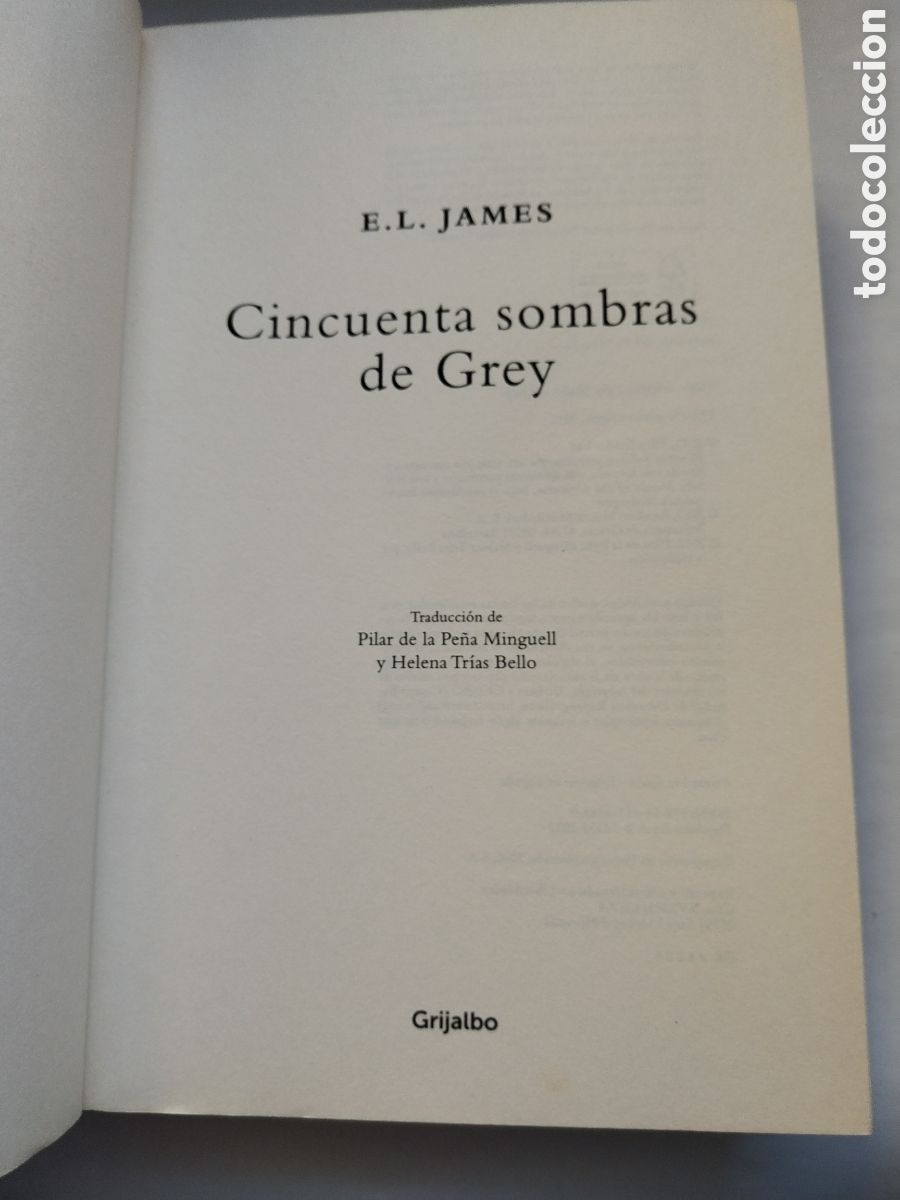 Libros de segunda mano: CINCUENTA SOMBRAS DE GREY/E. L. JAMES - Foto 9